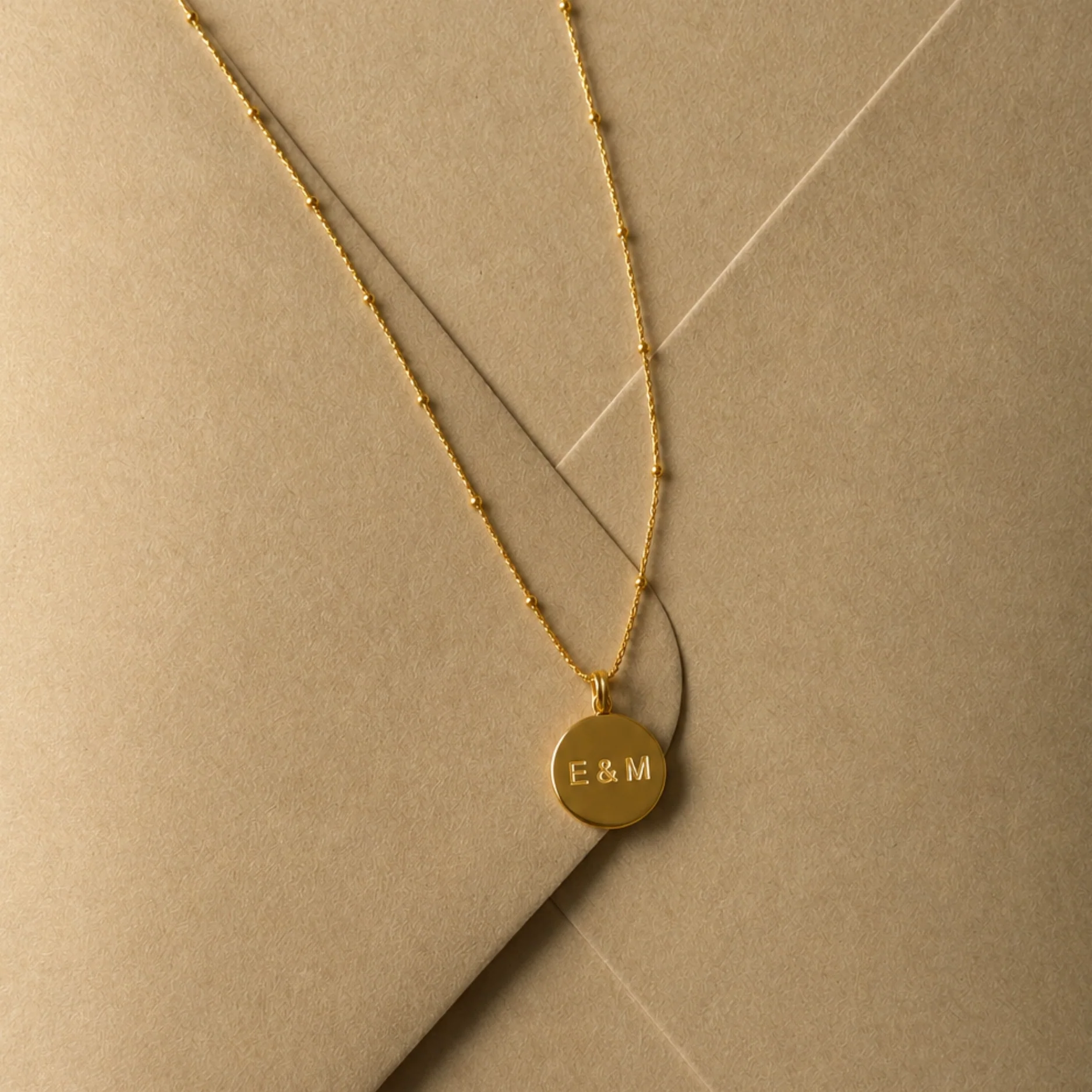 Dainty Medallion Necklace - Image 7