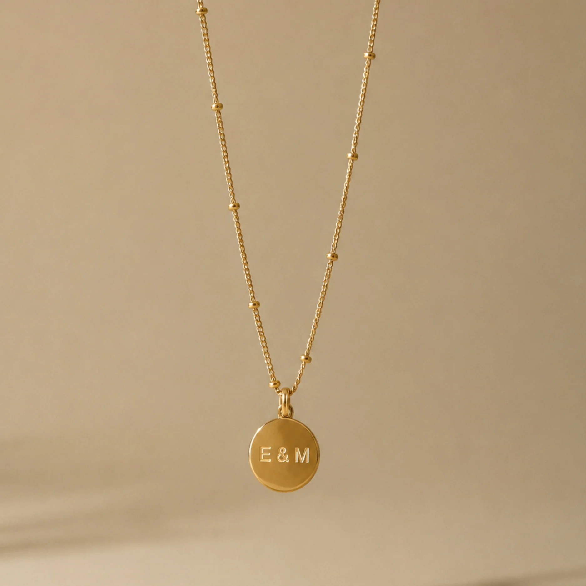 Dainty Medallion Necklace - Image 8