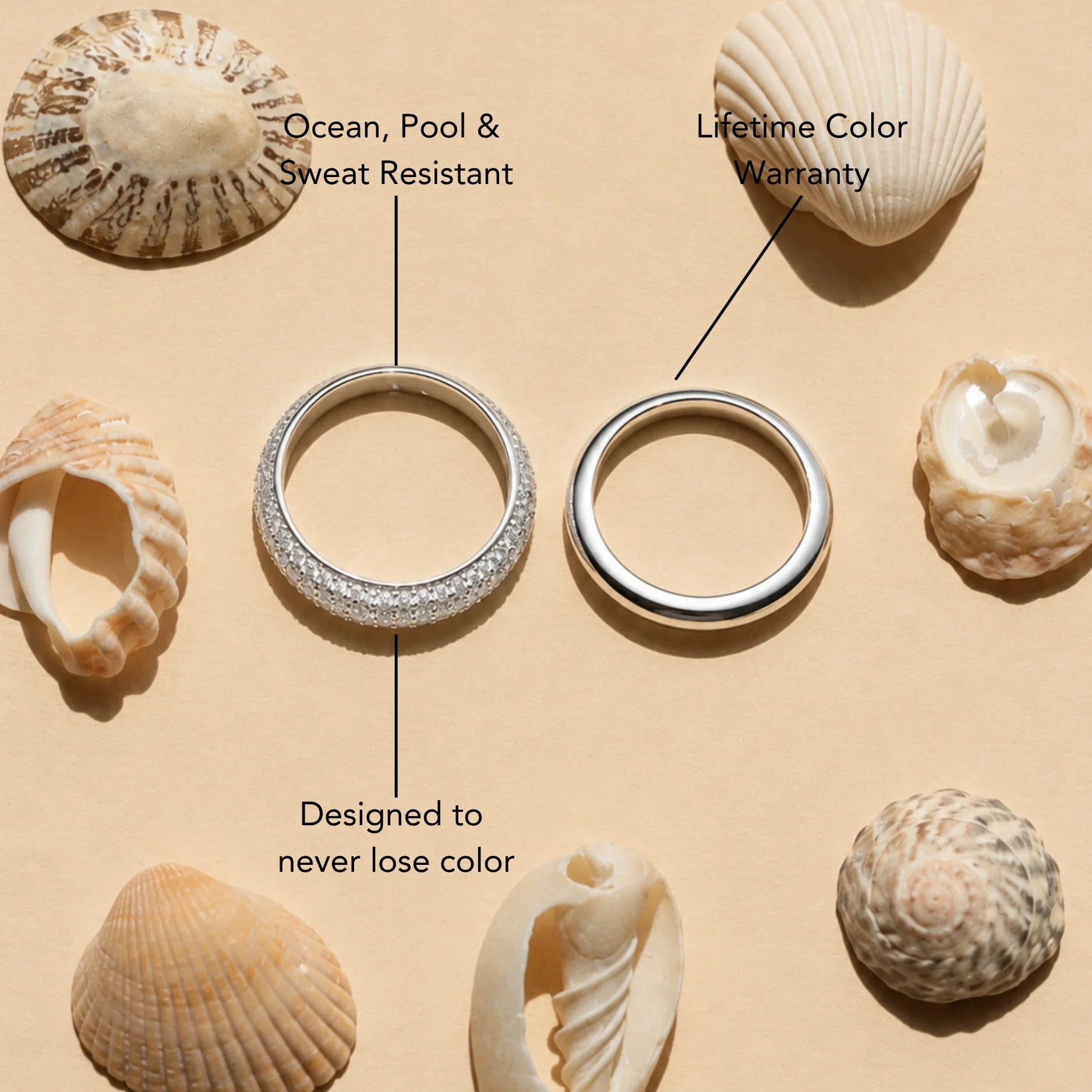 "Day & Night" Ring Set - Image 7